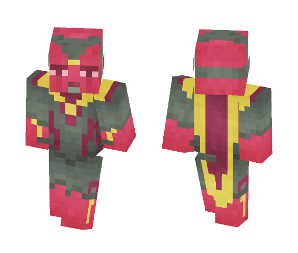 Vision (Age of Ultron) - Male Minecraft Skins - image 1