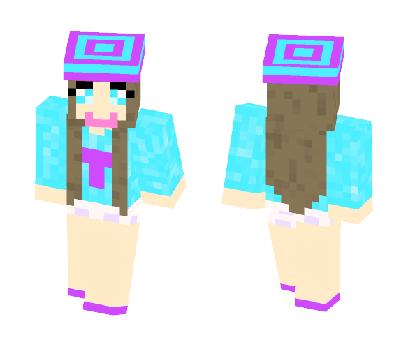 I made this years ago lol. - Female Minecraft Skins - image 1