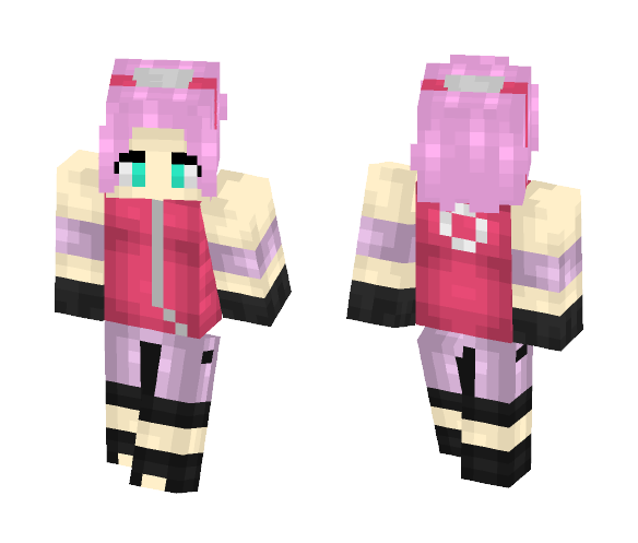 Sakura Haruno (Naruto Shippuden) - Female Minecraft Skins - image 1