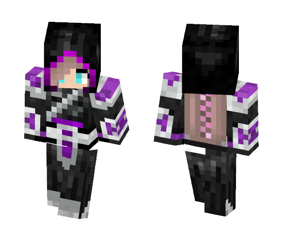 Mage girl - Girl Minecraft Skins - image 1