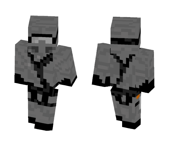 Gray Soldier - Male Minecraft Skins - image 1