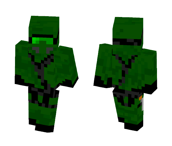 Green Soldier - Male Minecraft Skins - image 1