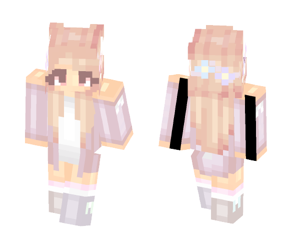 pinkflowergrill - Female Minecraft Skins - image 1