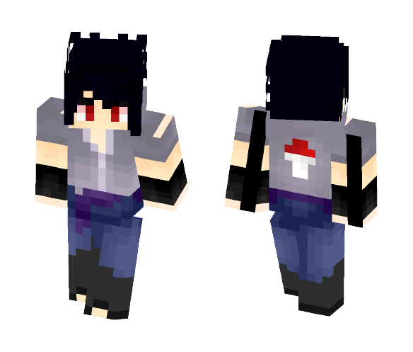 Sasuke Uchiha Shippuden - Male Minecraft Skins - image 1