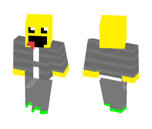 Smiley Jacket - Male Minecraft Skins - image 1