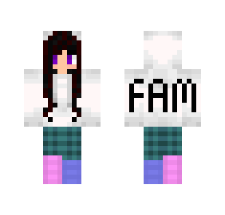 Girl kitty fam - Girl Minecraft Skins - image 2