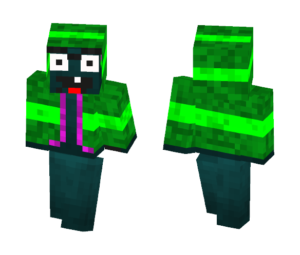 Green Jacket Sword_Studios Skin - Male Minecraft Skins - image 1