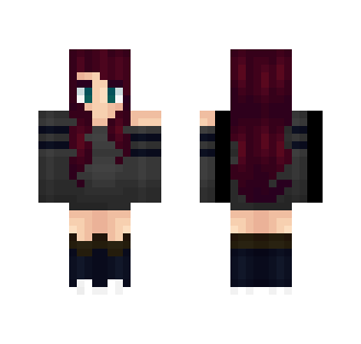 It's so hot here. - Female Minecraft Skins - image 2