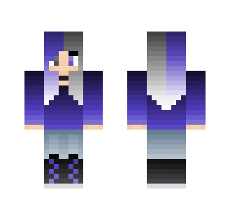 Ombre Goth Girl - Girl Minecraft Skins - image 2