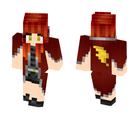 Red Wizard - Female Minecraft Skins - image 1