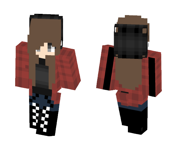 Updated Punk Girl - Girl Minecraft Skins - image 1