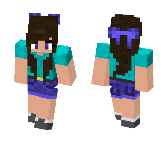 Stephanie - Female Minecraft Skins - image 1