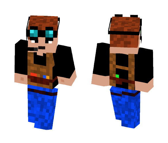 ProBuilder-Original - Male Minecraft Skins - image 1