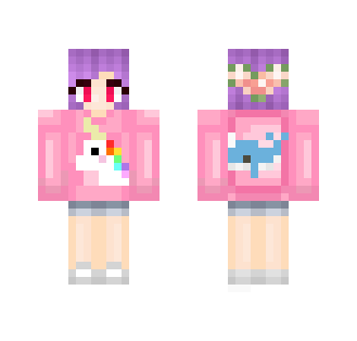 Me in an another dimension ^ ^ - Female Minecraft Skins - image 2