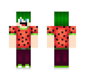 Watermelon Sam! -Skin Number Two. - Male Minecraft Skins - image 2