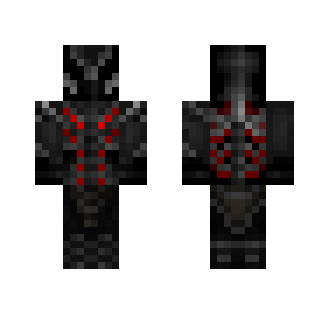 daedric armor (skyrim) - Male Minecraft Skins - image 2
