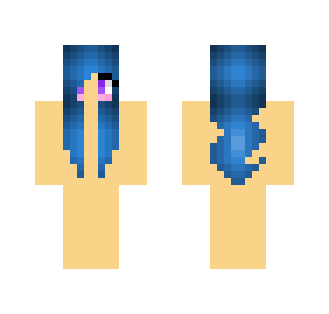 Dark blue hair base - Female Minecraft Skins - image 2