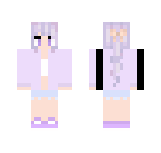 Unshaded Skin (Hair Is Shaded) - Female Minecraft Skins - image 2