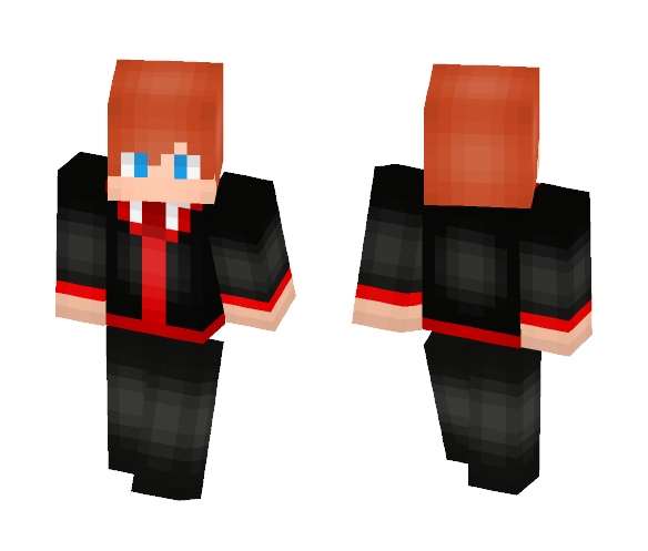 Cool Guy in a Suit (1.8+) - Male Minecraft Skins - image 1