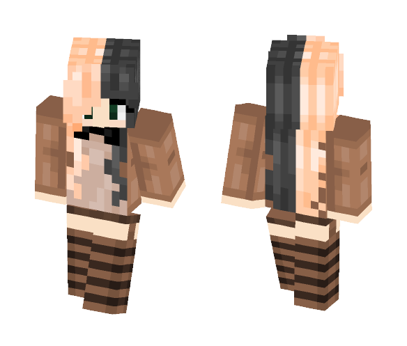 Teddy Bear Girl - Girl Minecraft Skins - image 1