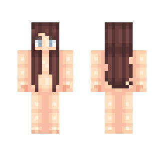 Brunette Hair base - Female Minecraft Skins - image 2