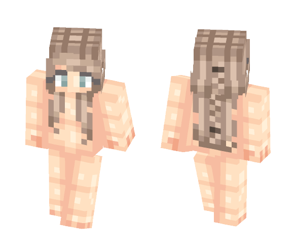 Dirty Blonde hair base - Female Minecraft Skins - image 1