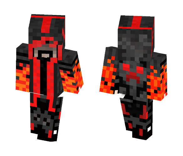 Red creeper - Male Minecraft Skins - image 1