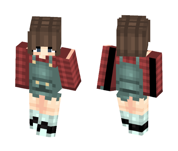 Overalls are cute - Male Minecraft Skins - image 1