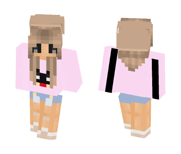 Cute micky mouse =(^_^)= - Female Minecraft Skins - image 1