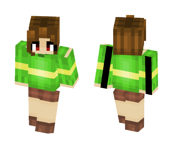 Chara ~Undertale~ - Female Minecraft Skins - image 1
