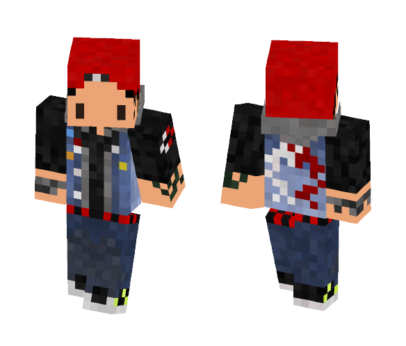 Delsin Rowe [inFamous Second Son] - Male Minecraft Skins - image 1