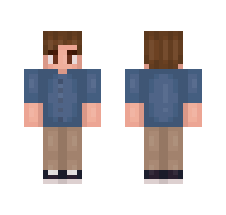 Button Up - Male Minecraft Skins - image 2