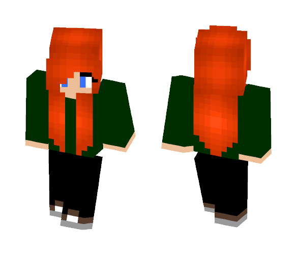 Ginger girl - Girl Minecraft Skins - image 1