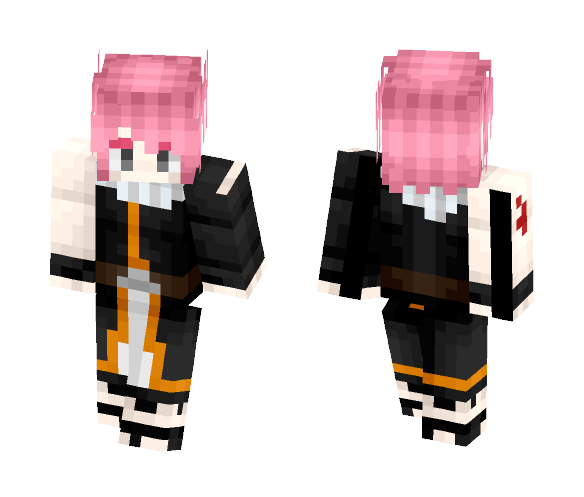 Natsu (Fairy Tail) - Male Minecraft Skins - image 1