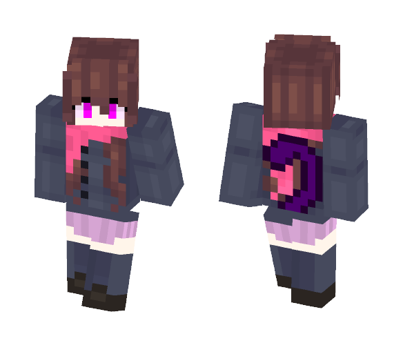 Hiyori (^3^) - Female Minecraft Skins - image 1