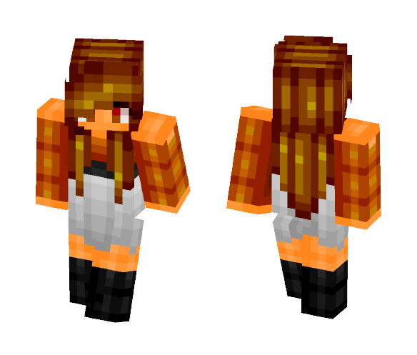 Flames... And Fire... - Female Minecraft Skins - image 1