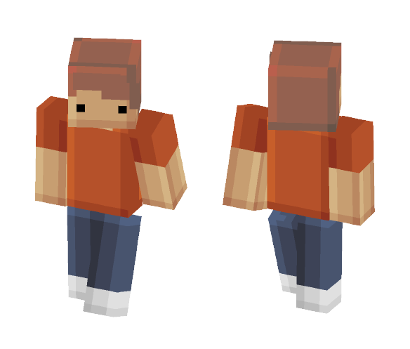 ƁℓυєAηgєℓ ~ ᗷᒪOᑕKY - Male Minecraft Skins - image 1