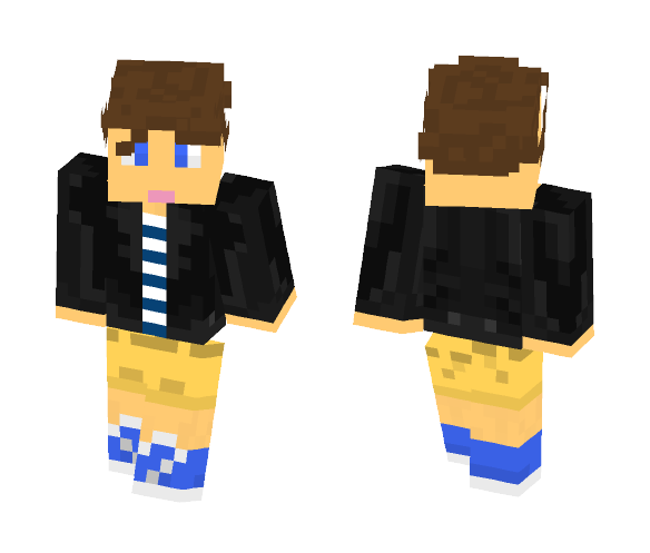 boy with jacket ! - Boy Minecraft Skins - image 1
