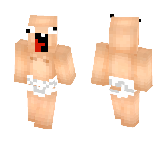 DERP BABY!!! - Male Minecraft Skins - image 1