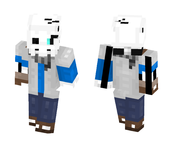 CRACKin The Skull - Skelly McSkully - Male Minecraft Skins - image 1