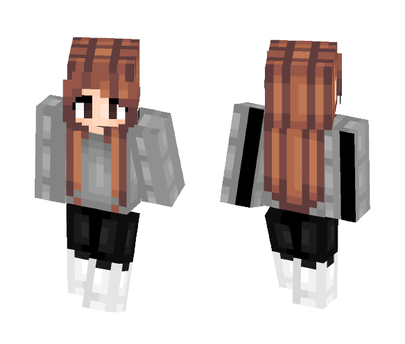 Grey Scale - Female Minecraft Skins - image 1