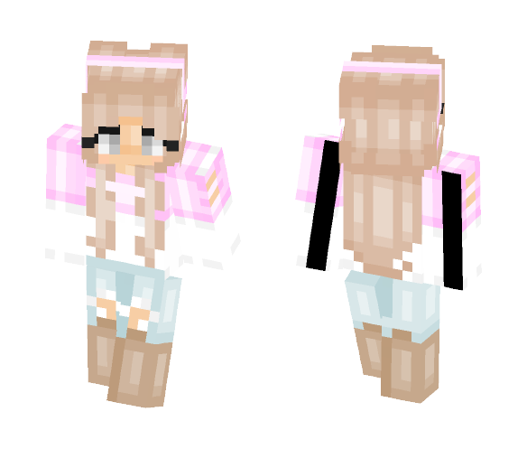 pretty casual - Female Minecraft Skins - image 1