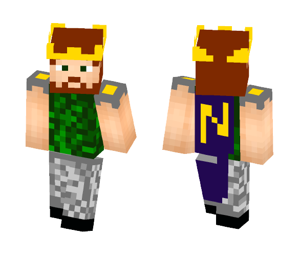 King McArtur - Male Minecraft Skins - image 1