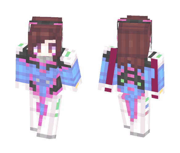 D.Va - Overwatch ~♥ - Female Minecraft Skins - image 1