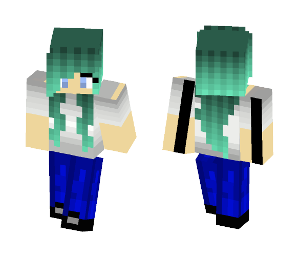 First Skin! BE HAPPY! - Female Minecraft Skins - image 1