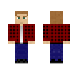 Red Flannel Shirt - Male Minecraft Skins - image 2