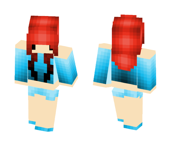 Cus' You're hot and you're cold. - Female Minecraft Skins - image 1