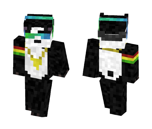 DJPanda - Male Minecraft Skins - image 1
