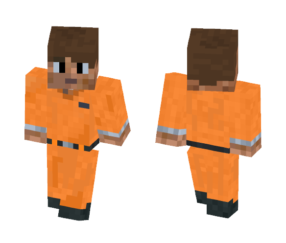 Prison Uniform - Male Minecraft Skins - image 1