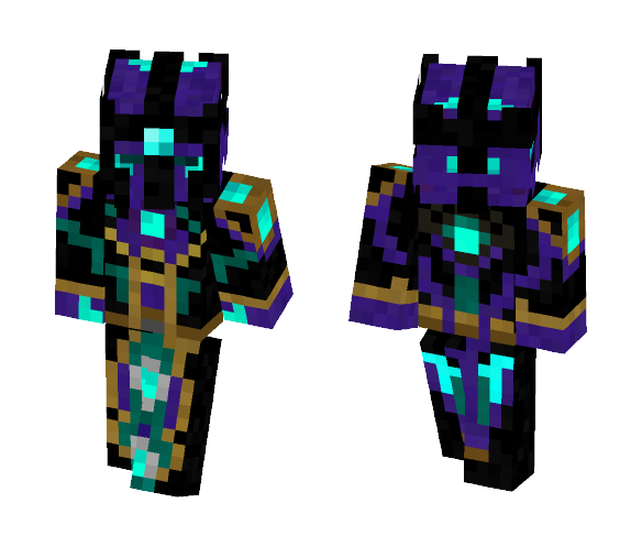 Ender King 1.8 - Male Minecraft Skins - image 1